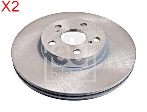 Front brake disc pcs - front,