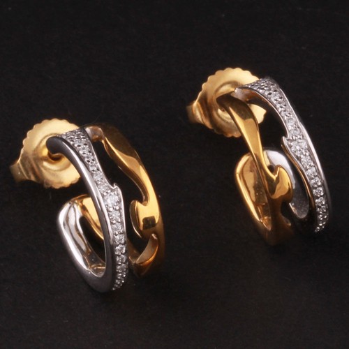 Georg jensen gold earrings - georg,