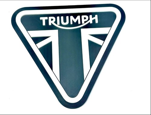 Triumph motorcycle logo sign - triumph,