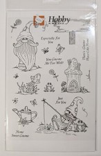 Hobby Art CS204D Lisa's Collection Gnomes - Fishing Gardening Gnomes