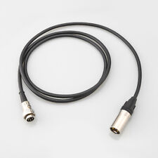 Naim 4 Pin Din Twist Lock to 3 Pin XLR Interconnect Cable For NAP 250 1 Meter