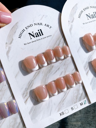 Press nails 12pk - on, french