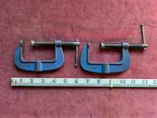 Two Vintage Record 2 1/2 inch G Clamps (H)