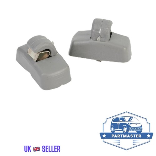 Front sun visor hook clips - visor,