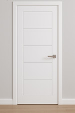 Internal White Ladder Moulded Door Free Postage Brand New