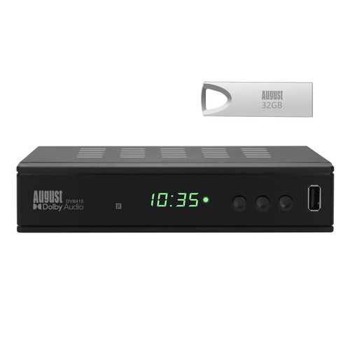 August dvb415 freeview box - august,