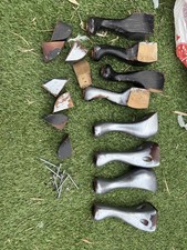 Vintage Wooden Furniture Legs Feet X8 2x sets 