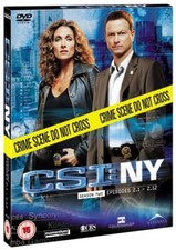 CSI New York: Season 2 - Part 1 DVD (2006) Gary Sinise cert 15 3 discs