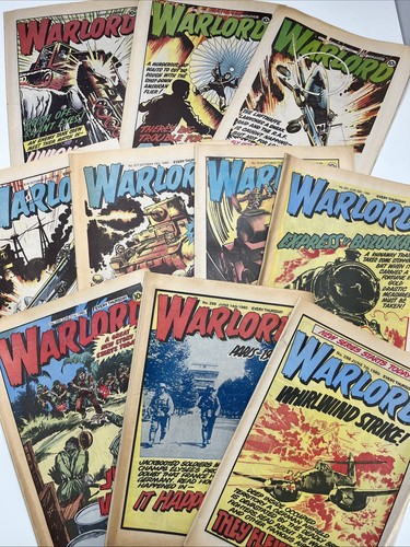 Vintage warlord comics - 10,