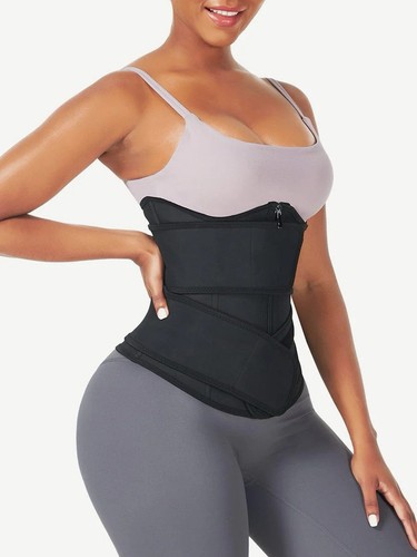 Double belted waist trainer - double,