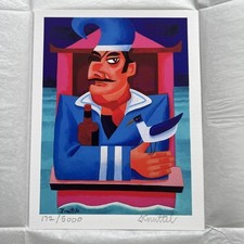 Punch at Sea By Graham Knuttel 172/5000 Signed Original Limited Edition Print