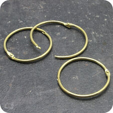 Brass Hinged Ring Book Binder