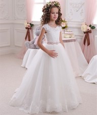 Lace Wedding Flower Girl Dress
