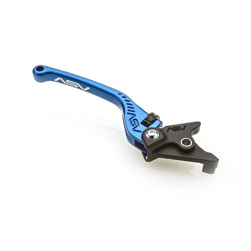Asv brake lever long blue - f3,