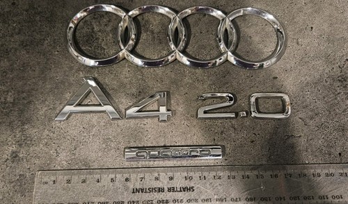 Audi quattro badges - audi,