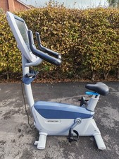 Precor UBK 885 Upright commercial exercise Bike with P80 touch screen Console