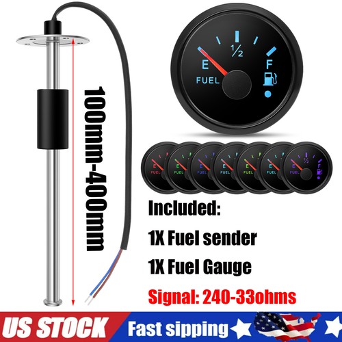 52mm fuel level - 52mm, gauge
