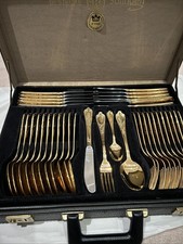 Gold Dinner Set 70PC Bestecke