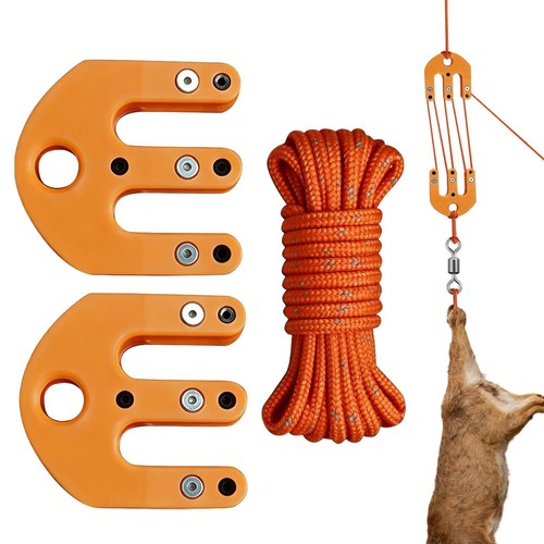 Pulley hoist portable block - pulley,
