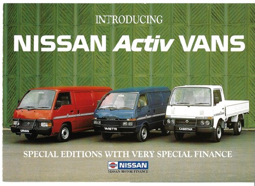 Nissan vanette urvan - nissan, &