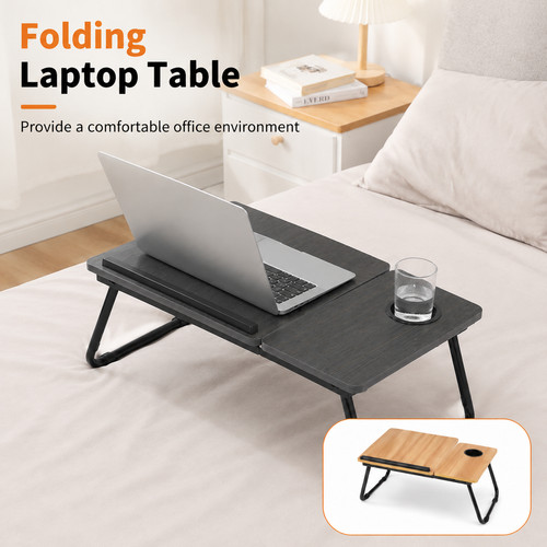 Folding laptop table overbed - folding,