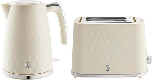 Swan hexton range cream kettle - swan,