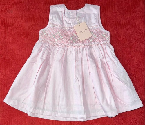 Baby dress pink smocked - baby,