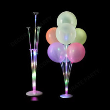 LED Light Balloon Stand 72cm Holder Kit Support Base Table Wedding Party Decor