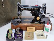 Beauty 1952 Singer 99K Sewing Machine, Serviced+ Warranty, For Leather, Fabric