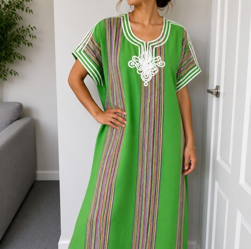 Womens moroccan gandoura - moroccan,