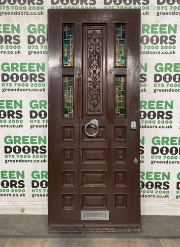 Carved stained glass - carved,