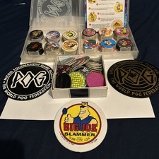 X2 The World Pog Federation Micro Tournament Game Pack With Slammers And Pogs