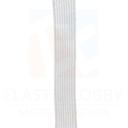 White knitted - 5/8", (16mm)