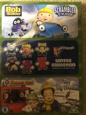 Bob The Builder Fireman Sam 3 Dvd Box Set