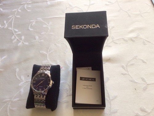 Sekonda men stainless steel - stainless,
