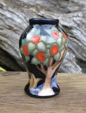 Moorcroft ORANGE TREE Miniature 46/2 vase 2025 Retail Price £156 William Morris