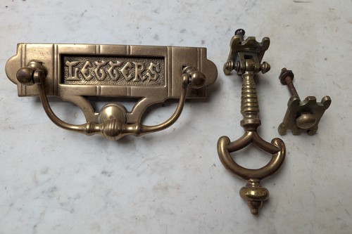 Reclaimed brass letters - a, "letters"
