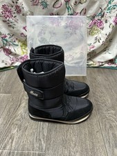 Rubber Duck Women's Black Snow Boots - Size EU 39 / UK 6