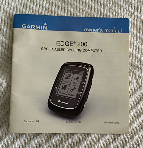 Garmin edge 200 gps - edge, bike