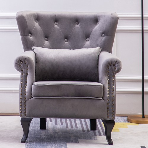 Nordic velvet armchair - nordic,