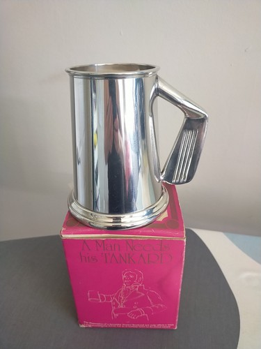 Pewter tankard golf handle - pewter,