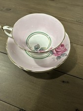 PINK PARAGON TEA CUP & SAUCER