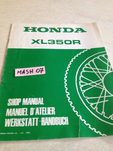 Honda xl350r 350xlr xlr 350 - xl350r,