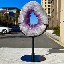 4.71LB  Hand cut specimens of natural amethyst cave crystalline quartz crystals