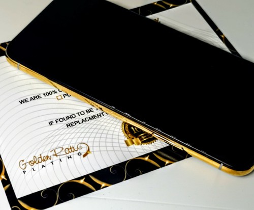 24ct gold plated iphone - iphone, x
