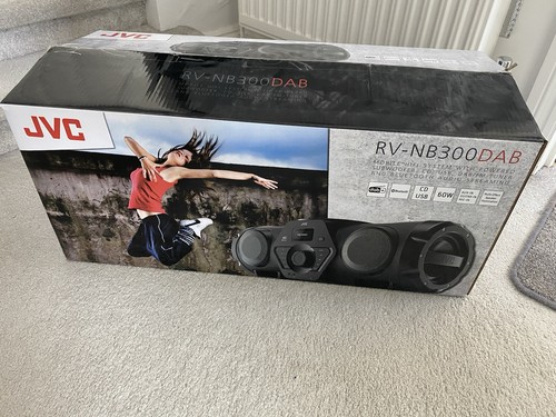 Jvc boombox 60w - 60w, cd