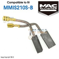 Carbon Brushes for Macallister MMIS210S-B Mitre Saw 210mm 1500w
