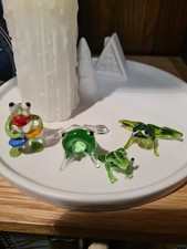 Murano Glass Frogs, Vintage