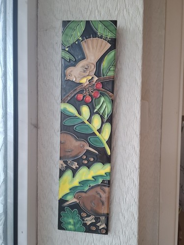 Vibrant hand painted vertical - hand-painted,