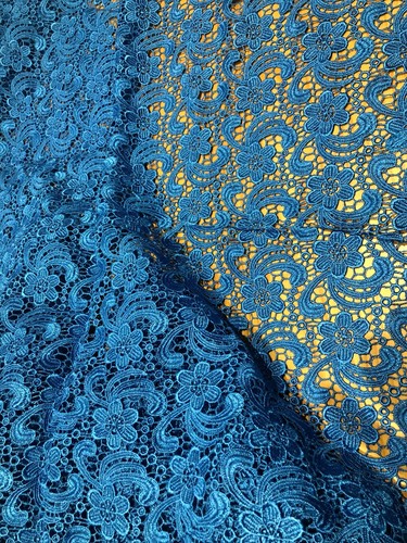 Guipure lace fabric - lace,